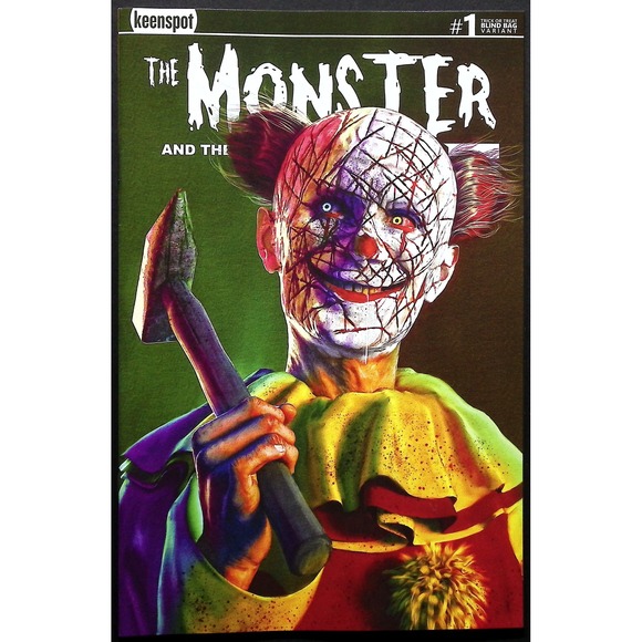 Mark Spears Monsters: The Monster and the Wolf #1 2x Clown Comic Book Lot A5 A23 - Picture 2 of 5